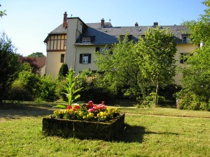 Der großzügige Garten